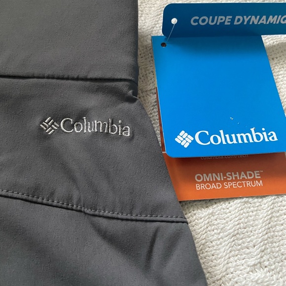 Columbia Women's Active Fit Omni-Shade Pull-On Capri Pants, City Gray - Picture 4 of 8